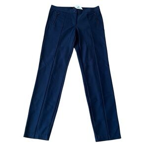 Yest Navy Blue Dress Pants Size 8 | Modern Trousers with Zip Pockets NWT